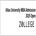 Atlas University MBA Admission 2025 Open
